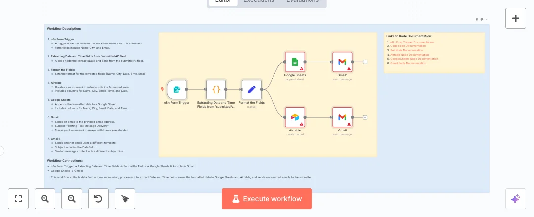 Capture Leads to Sheets and Airtable with Gmail