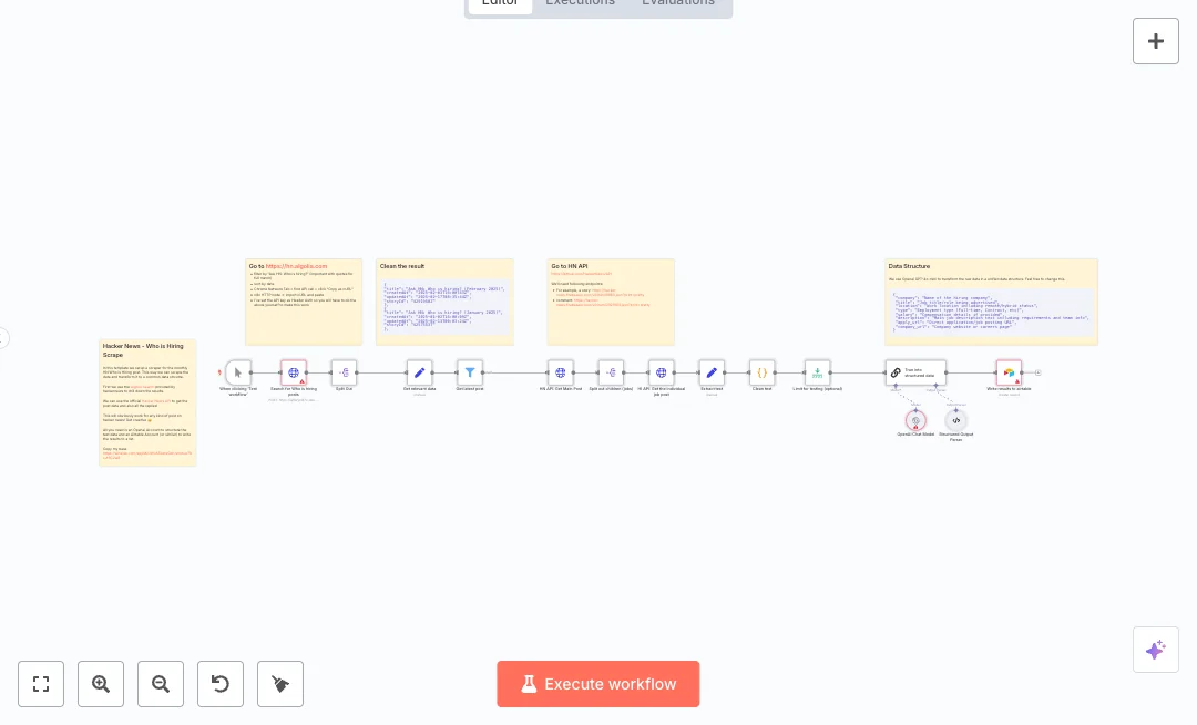 Sync Airtable Hacker News Hiring Data