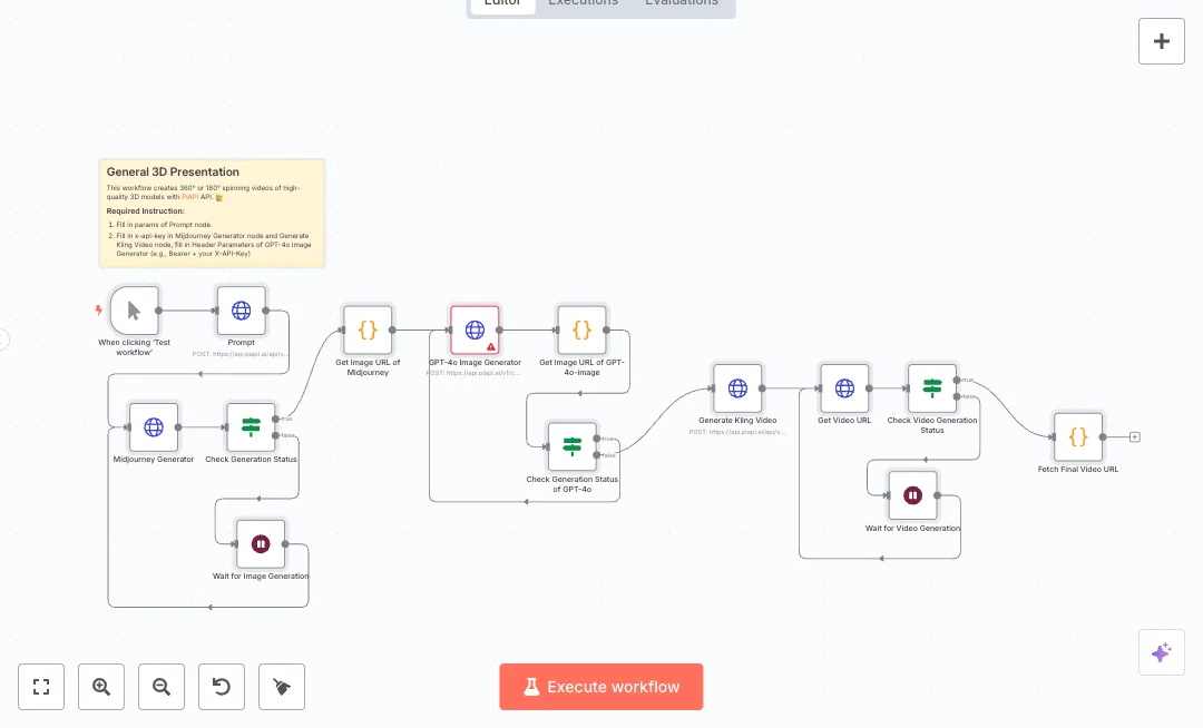 Generate PiAPI 3D Product Videos