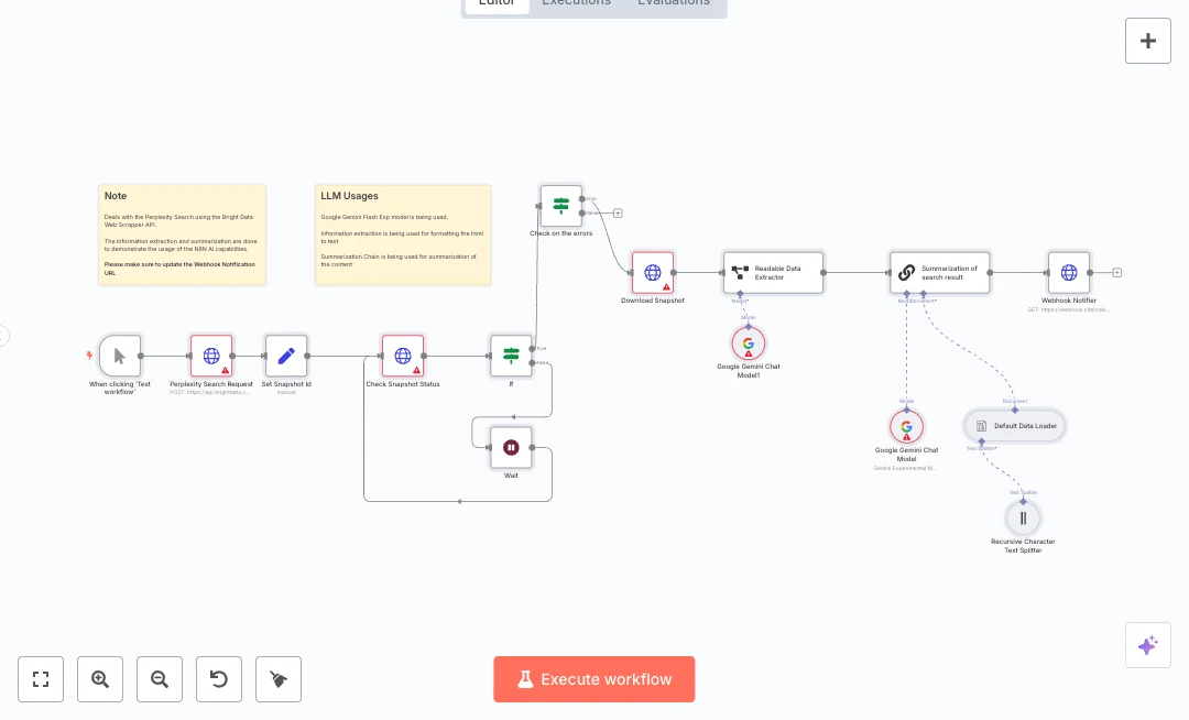 Automate Bright Data Research Summaries