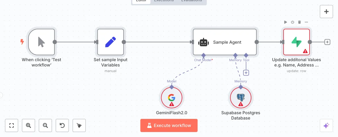 Connect Supabase Gemini Chat Support