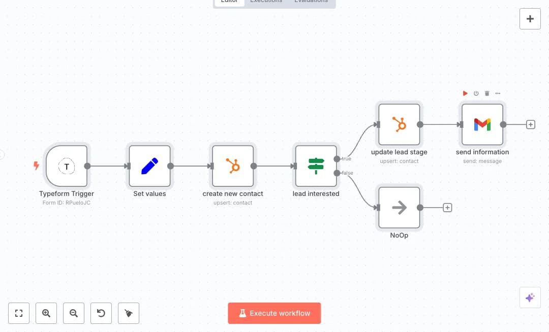 Capture Typeform Leads to HubSpot Sales Follow Up