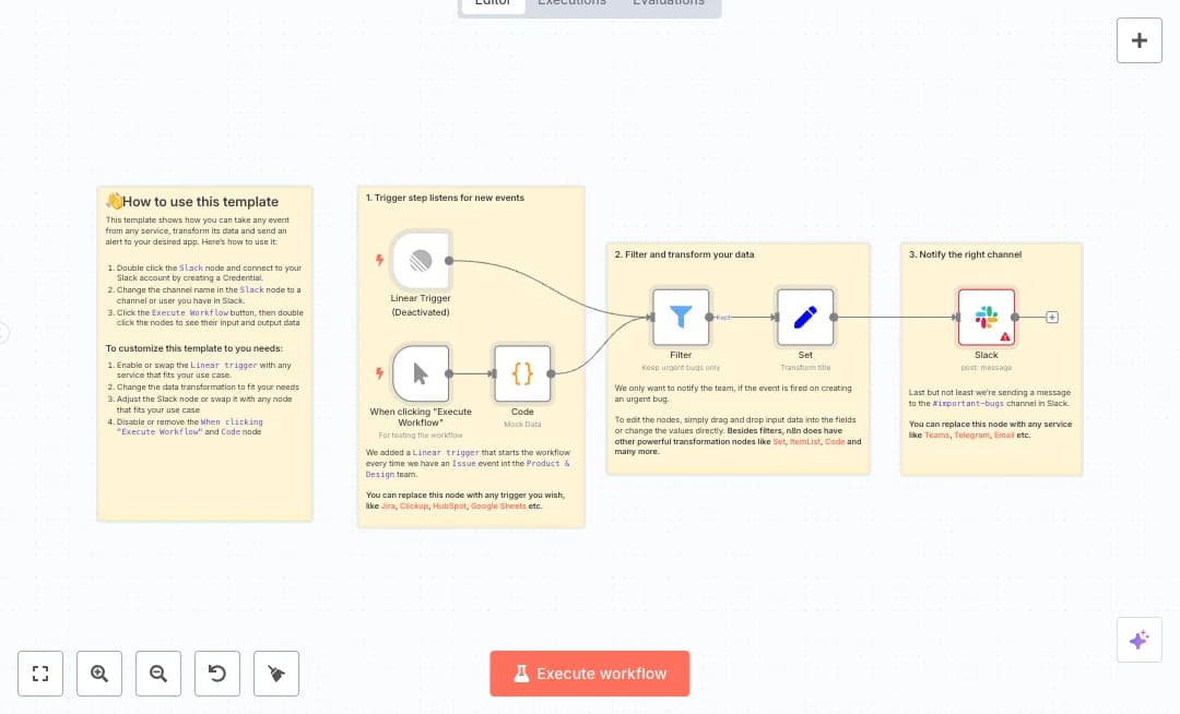 Connect Linear Slack Bug Escalation