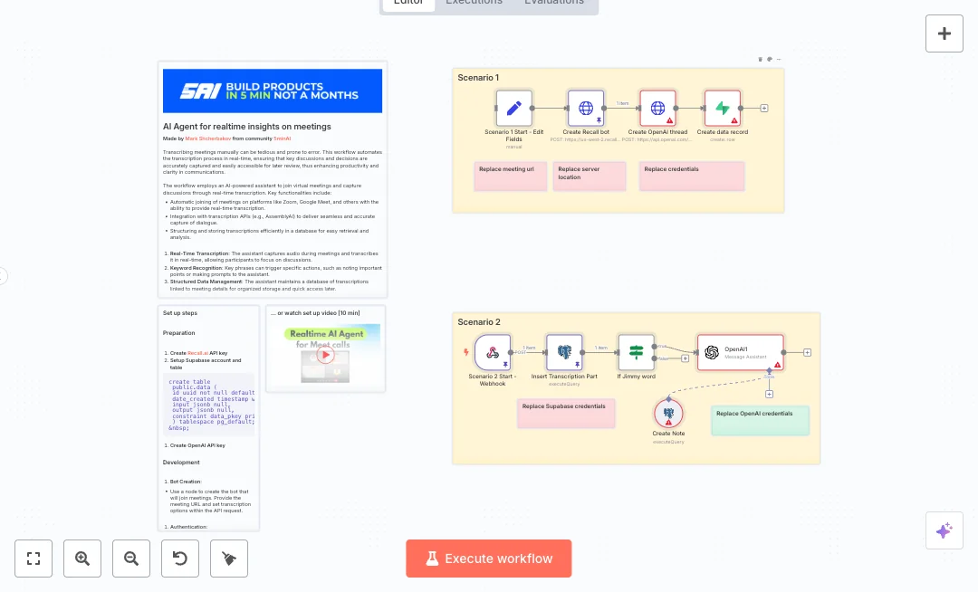 Capture Recall AI Meeting Notes