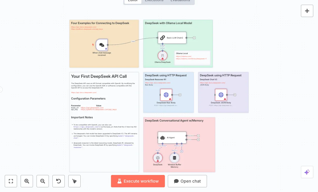 Connect DeepSeek and Ollama Customer Support