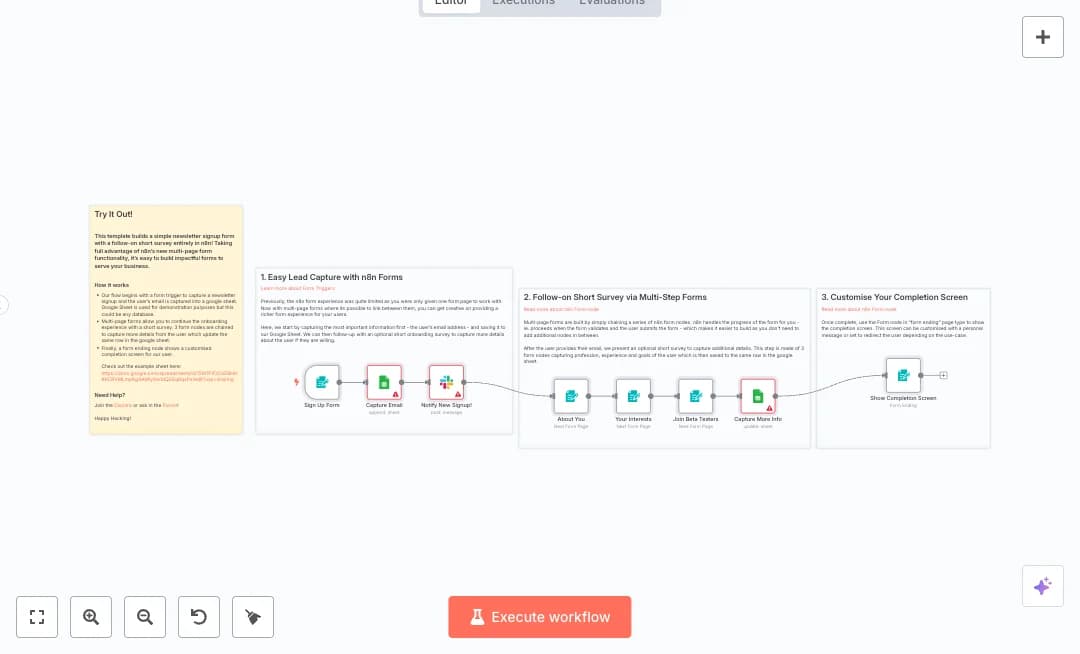 Capture Leads to Google Sheets with Slack Alerts