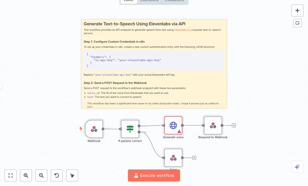 Generate ElevenLabs Voiceovers
