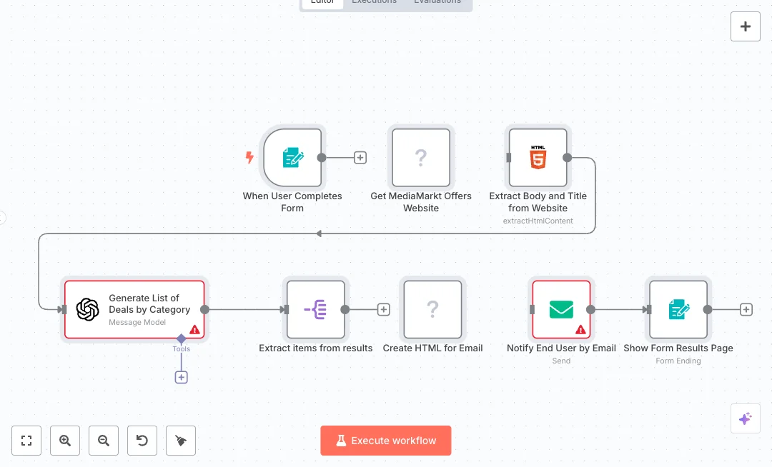 Automate Bright Data OpenAI Deal Emails