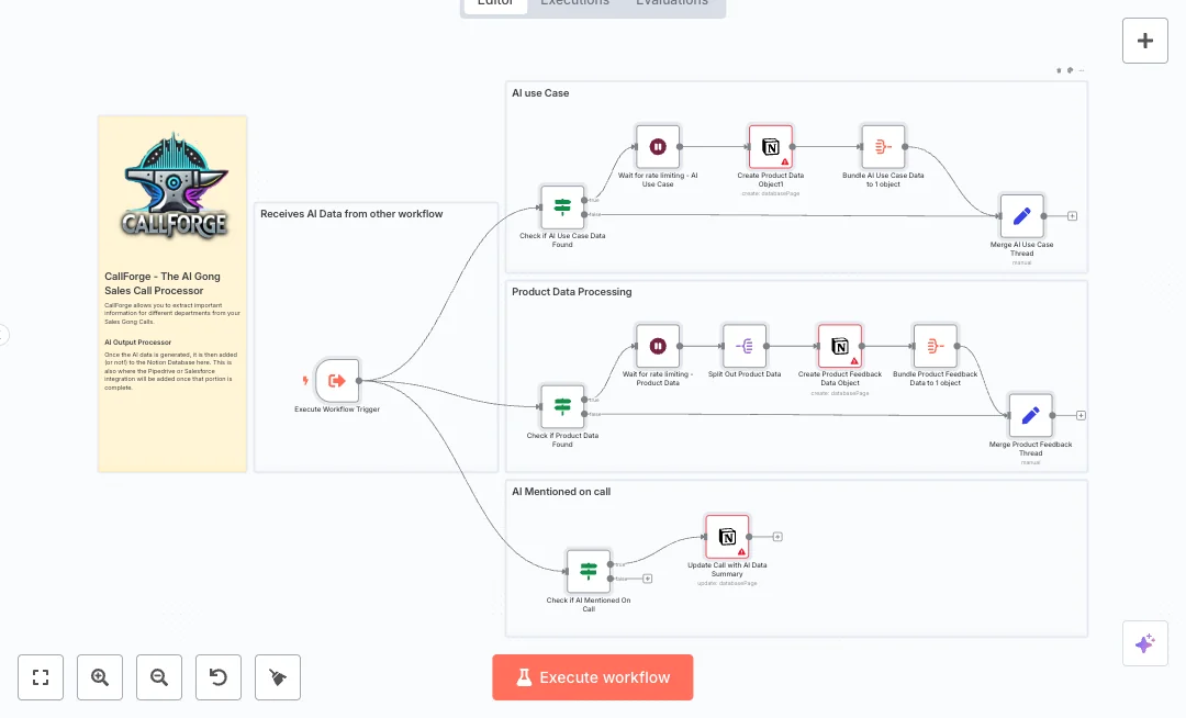 Automate Notion Product Feedback and AI Use Cases from Sales Calls