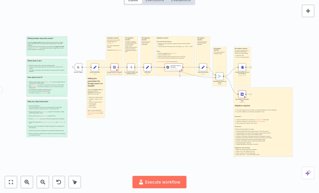 Automate SerpAPI LinkedIn Lead Capture