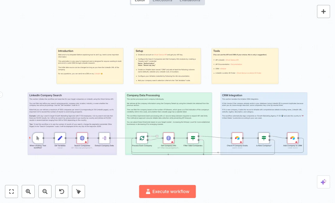 Automate Airtable LinkedIn Lead Capture