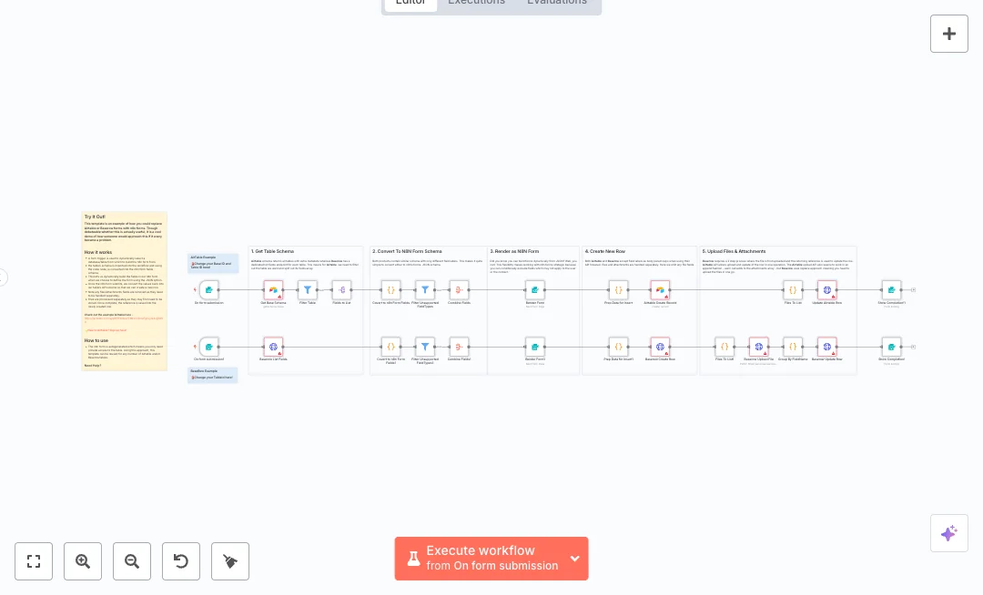 Generate Airtable and Baserow Data Capture