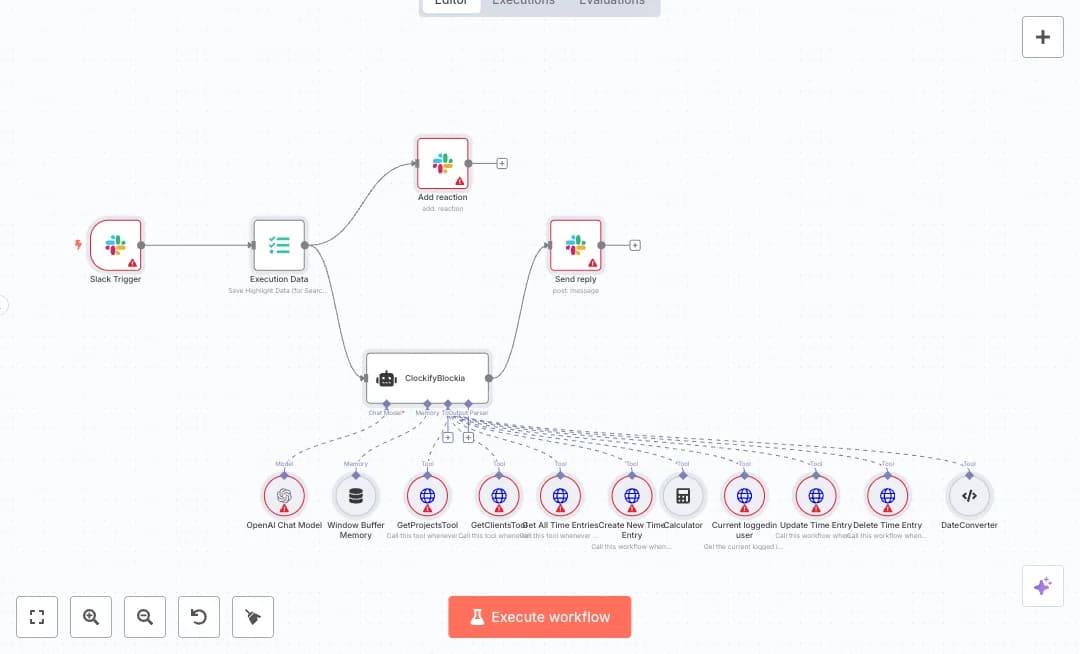 Automate Slack Clockify Time Tracking