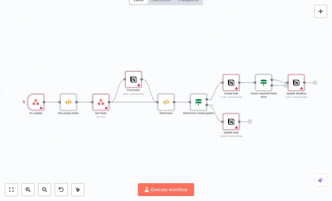 Sync Asana to Notion Task Tracking