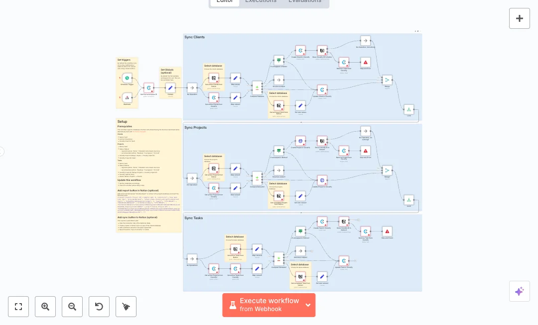Sync Notion and Clockify Time Tracking