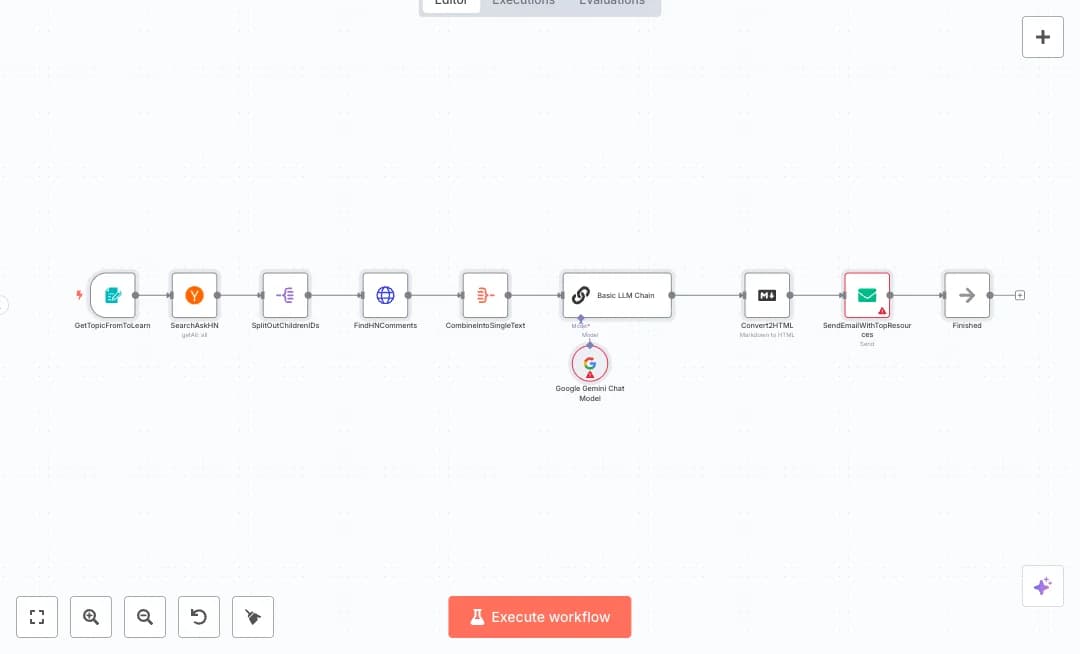 Automate Hacker News to Gmail Curation