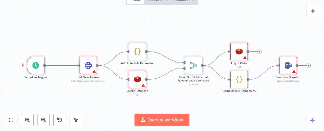 Automate ConnectWise to Teams Dispatch Alerts