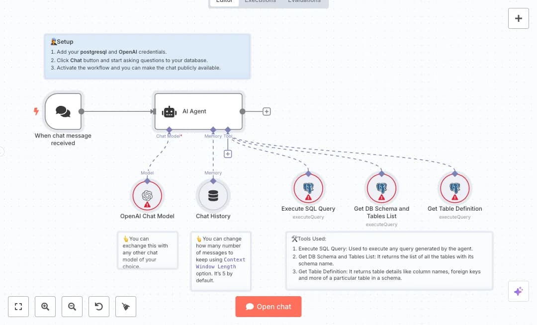 Connect OpenAI and PostgreSQL for Data Insights