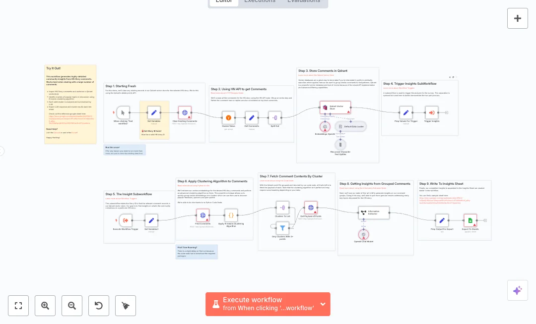 Analyze Hacker News Comments for Insights