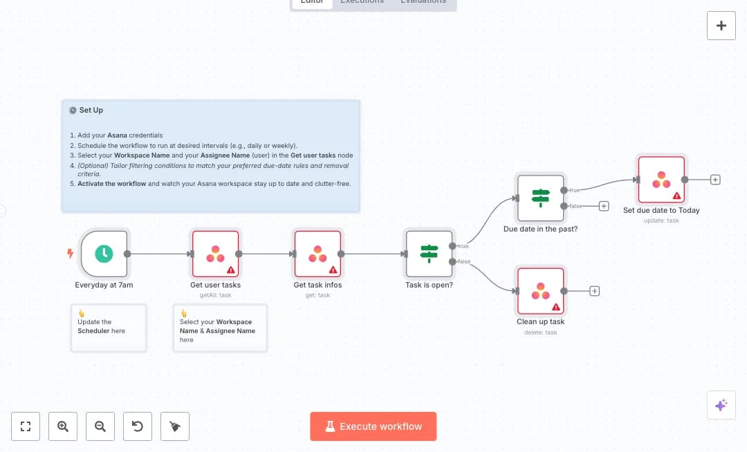 Automate Asana Task Cleanup