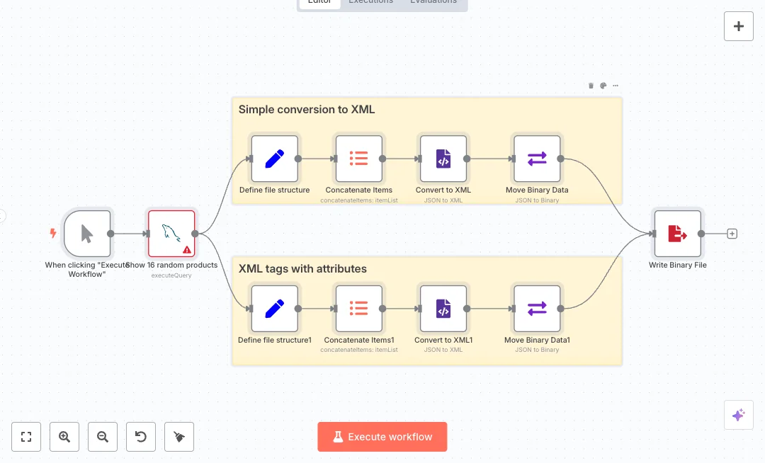 Generate MySQL Product XML Feeds
