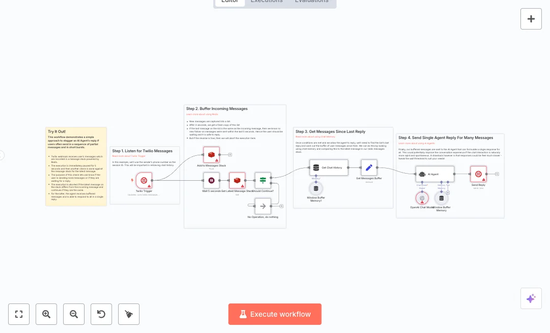 Automate Twilio SMS Customer Support