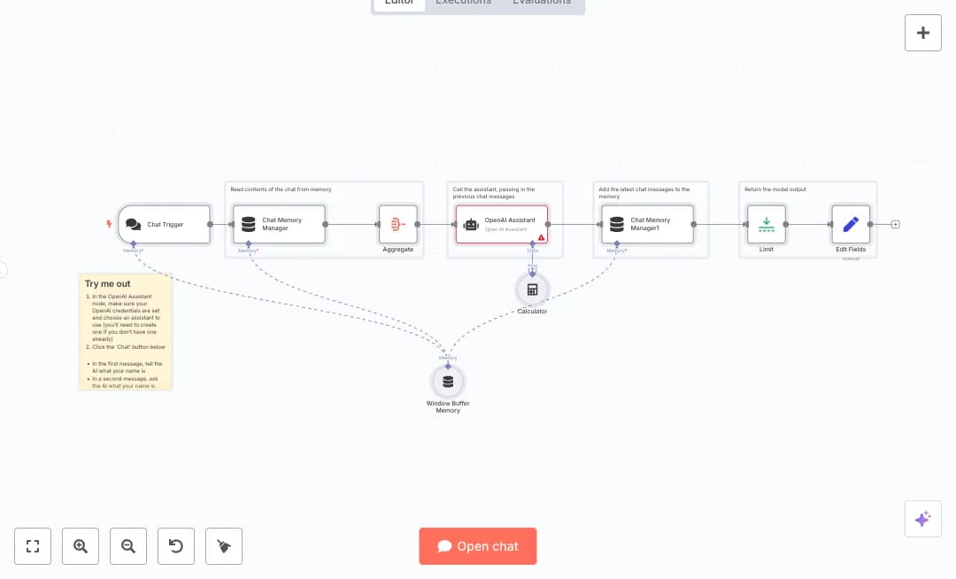Automate OpenAI Customer Support Chat