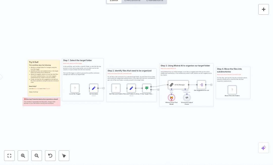 Automate Mistral AI File Management