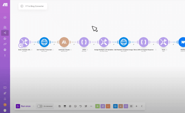Convert YouTube Video to Blog Posts