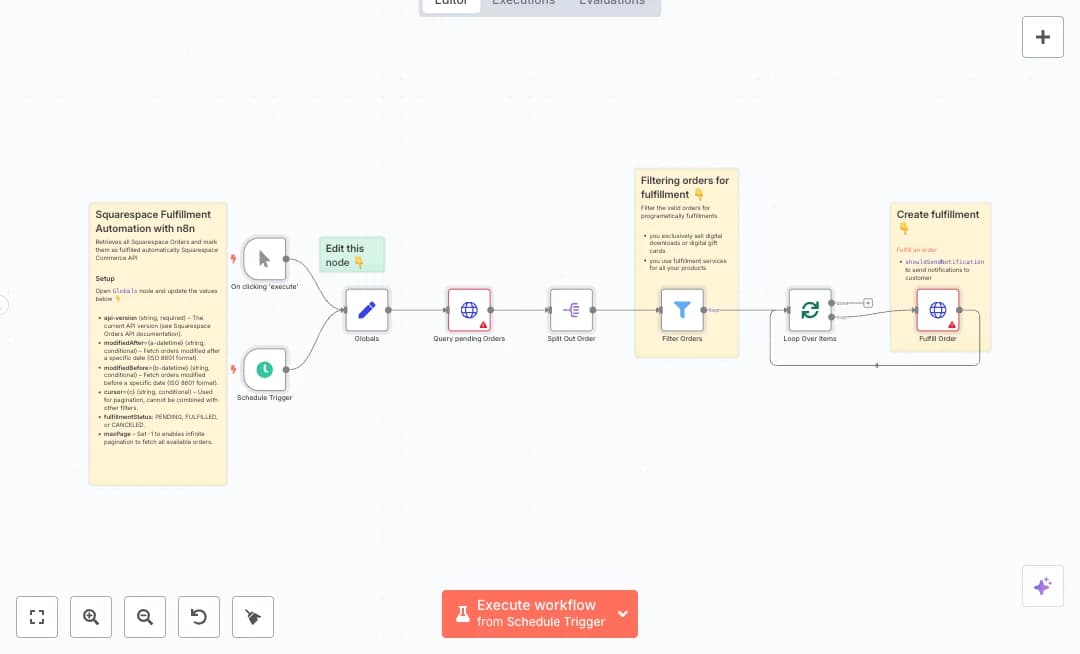 Automate Squarespace Order Fulfillment